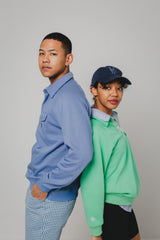 MSB patch logo sweat polo shirt