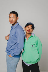 MSB patch logo sweat polo shirt