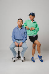 MSB patch logo sweat polo shirt