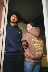 Goodvibesonly&和平一朵花連帽衫