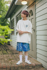 MSB Paisley Patchwork Shorts