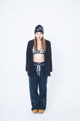 NOPE rhinestone Beanie