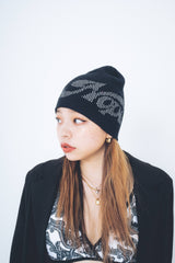 NOPE rhinestone Beanie