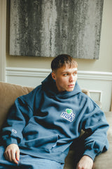 MSBE心臟徽標Wappen連帽衫