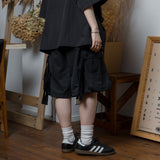 Military low cord cargo nylon shorts【AZR-BL-0001-05】