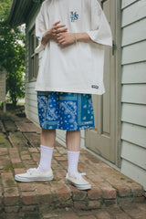 MSB Paisley Patchwork Shorts