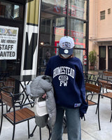 RUSSELL✖HTH collabo college sweat