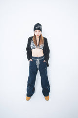 Nope Girl wide denim pants