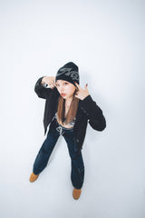 NOPE rhinestone Beanie