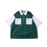 studentapathy zip up work shirts【AZR-SA-0001-018】