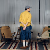 Military wrap pocket drawcord T-shirt 【AZR-BALLSY-22SS-AA】