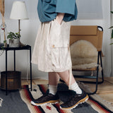 Military snake pattern faux leather shorts 【AZR-BL-0001-013】