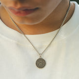 MSB coin motif neckless