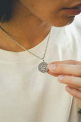 MSB coin motif neckless
