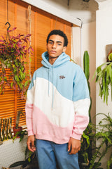 超過三色連帽衫