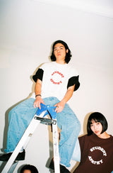 studentapathy two tone T-shirt【AZR-SA-0001-029】