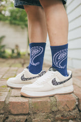 MSB paisley pattern socks