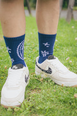 MSB paisley pattern socks