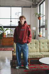 MSB刺繡盒徽標連帽衫