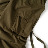 군용 드로우 코드 스노우 카고 바지