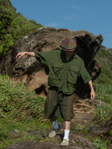 Docking balloon switching cargo shorts【AZR-BL-0001-035】