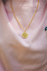 MSB coin motif neckless