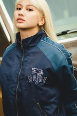 MSBE nylon stand blouson