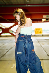 9090 Techno氣球牛仔褲