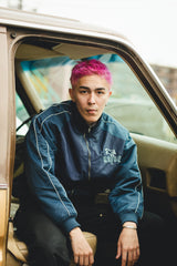 MSBE nylon stand blouson