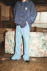 YS flare denim pants