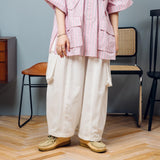 Wide balloon summer cargo pants【AZR-BL-0001-026】