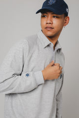 MSB patch logo sweat polo shirt