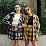 RAISED CHECK SHORT PANTS【AZR-HTH-0001-037】