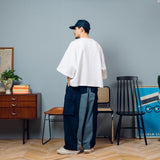 Docking balloon denim cargo pants【AZR-BL-0001-031】