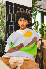 白天/夜間風景背心