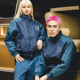 MSBE nylon stand blouson