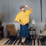 Military wrap pocket drawcord T-shirt 【AZR-BALLSY-22SS-AA】