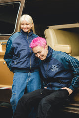 MSBE nylon stand blouson