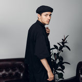 Military-like China shirt 【AZR-BL-0001-017】