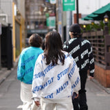 student apathy logo knit polo 【AZR-SA-0001-013】