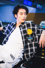 國王徽標漸變襯衫