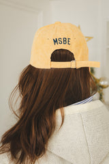 MSB patch corduroy cap