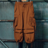 Military Drawcord Tuck Cargo Pants 【AZRーblー0001ー01 】