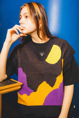 白天/夜間風景背心