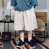 Military snake pattern faux leather shorts 【AZR-BL-0001-013】