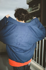 徽標徽標棉線教練夾克