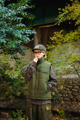 가짜 다운 조끼