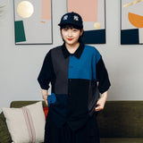 Patchwork military shirt【AZR-BL-0001-019】