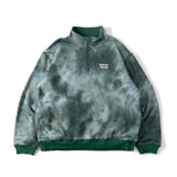 student apathy reversible half zip sweat 【SA0172】