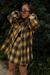 RAISED CHECK JAKET【AZR-HTH-0001-036】